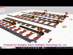 Robot Pemasangan Dinding Robot Jalur Linier Unit Linier Dengan 300-1000KG Muatan