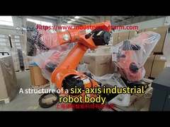 Struktur tubuh robot industri KUKA enam sumbu
