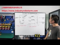 koneksi input dan output robot keamanan kuka