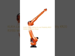 KUKA Laser Welding Fleksibilitas Enam sumbu KR20 R3100 Dengan Visual Kerja