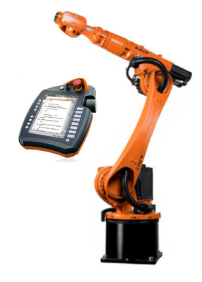 Layanan Robot Kuka Tentukan Tempat dan Mengumpulkan Bagian KR 20 Robot Industri
