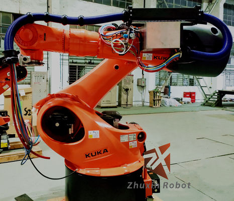 Desain dan pemasangan paket pipa robot khusus Untuk Kuka, ABB