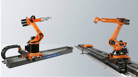 Posisi pemasangan lantai Robot linier dengan presisi tinggi dan repeatability ± 0.02mm