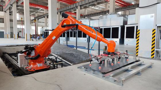 KUKA Robot 210kg 2696mm Stabilitas Tinggi Dan Fleksibilitas Dalam Pengelompokan Lembar Logam