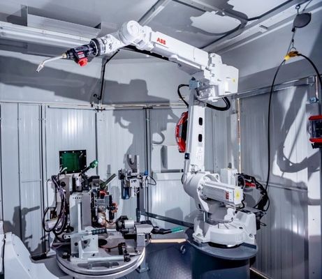 Abb Robot Arm irb 4400 Berat 60KG Untuk Kontrol Dalam Manufaktur