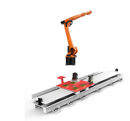 KUKA Yaskawa Fanuc ABB Robot Untuk Pengelasan Spot Palletizing Lingkungan Pabrik Otomatis