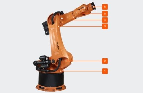 Robot Kr500 Kuka Robot Heavy-duty enam sumbu Untuk Otomasi Lanjutan